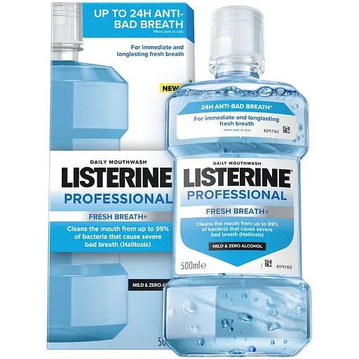 Ополіскувач для порожнини рота Listerine Professional Свіжий подих+ 500 мл