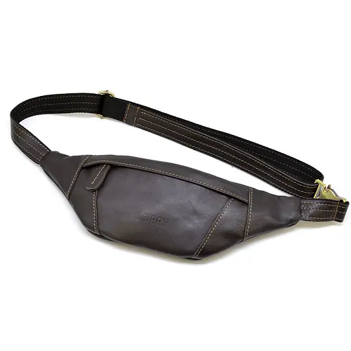 Шкіряна бананка LIMARY 36х12х4 см sum0026507 - фото 3