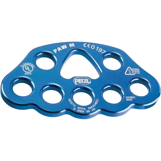 Такелажная пластина Petzl Paw S Old Blue (1052-P63 S)