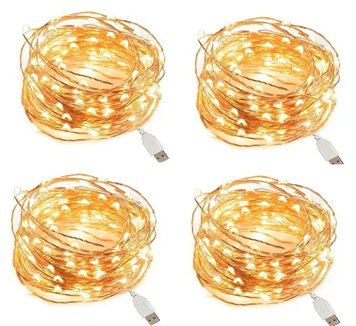 Гирлянда LT оптом 100 led нить 10 м c USB для 5v powerbank - фото 2