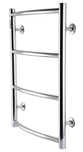 Водяной полотенцесушитель Unio LD W 600-400-4 Лесенка Дуга, Хром - фото 4