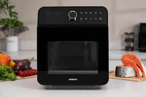 Мультипечь Ardesto 2250Вт -15л сенсорное управление 40-220°C металл/пластик бело-черный - фото 5