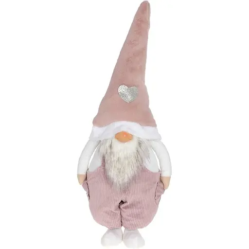 Игрушка мягкая BonaDi Гном с сердечком на колпаке 30х23х84 см (000265360)