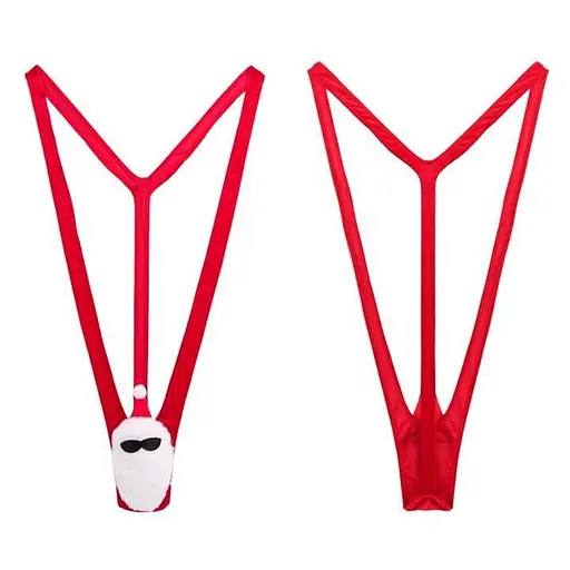 Боді Санта чоловіче святкове M/XL червоний K000834 - фото 3