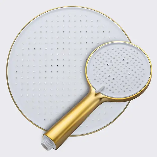 Душова система золото Frap F2488-3, Хром - фото 4