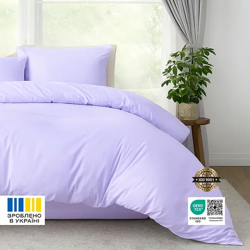 Комплект постельного белья Ideia Tropical Dream полуторный лаванда (8-36080*003) - фото 5