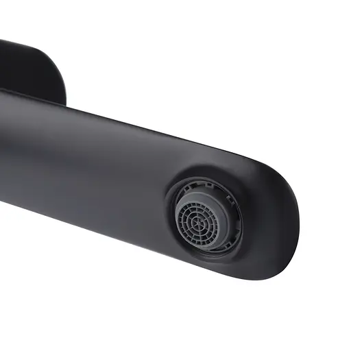 Змішувач для умивальника Koer KB-11028-05 високий KR5294 Чорний матовий - фото 4