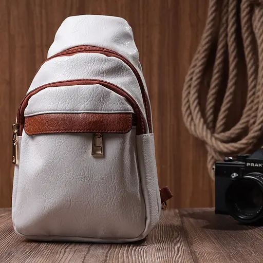 Сумка женская Vintage через плечо с отверстием для наушников из экокожи 17х27х6.5 см sum0026976 - фото 9