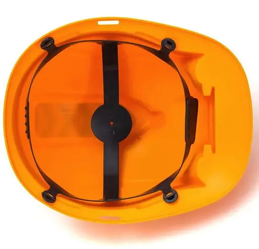 Дитячий ігровий набір бензопила з каскою та ліхтарем на батарейках з ефектами у коробці Power Tools Жовтий - фото 6