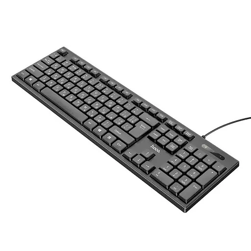 Клавиатура HOCO Ice wolf wired business keyboard GM23 (ru/ukr/en) - фото 8