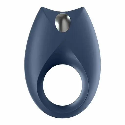 Эрекционное кольцо Satisfyer Royal One 7.5 см синий - фото 4