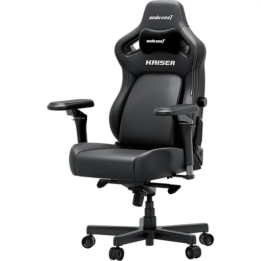 Крісло ігрове Anda Seat Kaiser 4 V2 Size XL Black PVC (AD12YDDC-XLL-20-B-PV/C-03) - фото 4