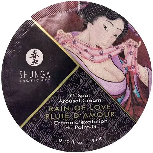 Пробник крема для стимуляции точки G Shunga Rain OF LOVE (3 мл)