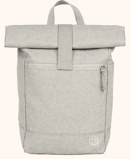 Молодежный рюкзак 16-21L Roll-top сірий TOPMOVE sum0028873 - фото 2