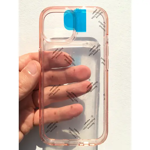 Противоударный прозрачный чехол Spigen Ultra Hybrid для iPhone 15 Rose Crystal ACS06795 - фото 2
