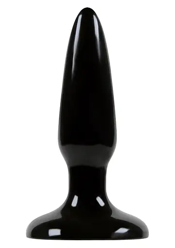 Анальна пробка Jelly Rancher Pleasure Plug Mini 8.5 см (чорний)