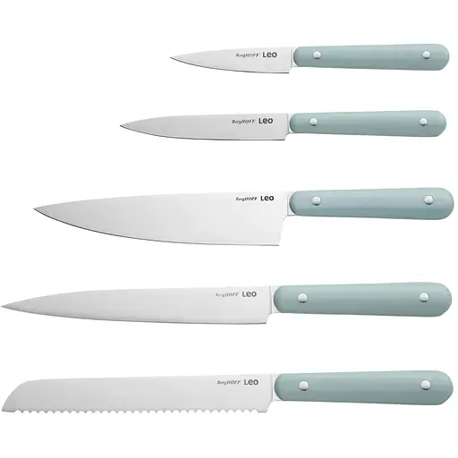 Набір із 5 кухонних ножів Berghoff Leo Slate Starter (3950473)