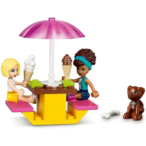 Уцінка. Конструктор LEGO Friends Фургон з морозивом 84 деталі (41715) - фото 3
