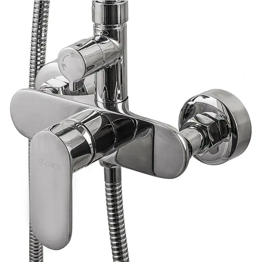 Душова система Globus Lux GLO-0005, Хром - фото 4