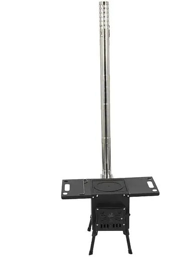 Піч дров'яна Bo-Camp Falconwood Black (8618600) (DAS302436) - фото 4