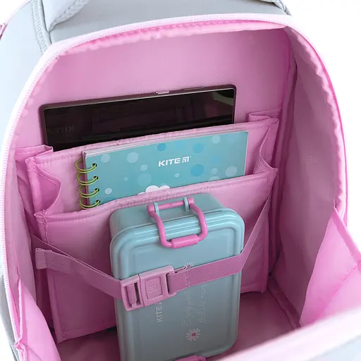 Рюкзак Kite Education каркасный 555 College Line Серый (K26-555S-1) - фото 12