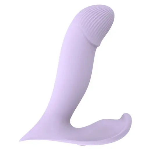 Вібратор для точки G і клітора I’MCUM DualWave Pro з дистанційним керуванням і режимом поштовхів Лавандовий (IM-KCD011) - фото 7