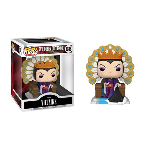 Фігурка Фанко Поп Лиходії Зла королева на троні Funko Pop Villains Evil Queen on throne 15 см V EQT 1088 - фото 2