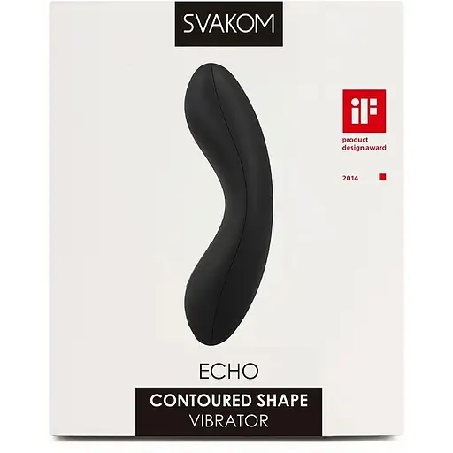 Кліторальний вібратор Svakom Echo Black - фото 8