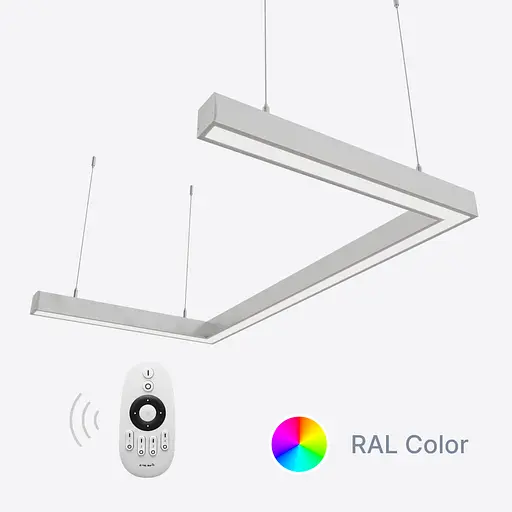 Управляемый светодиодный светильник X-LED 60ВТ U-образный ral LSNU-60dc - фото 1