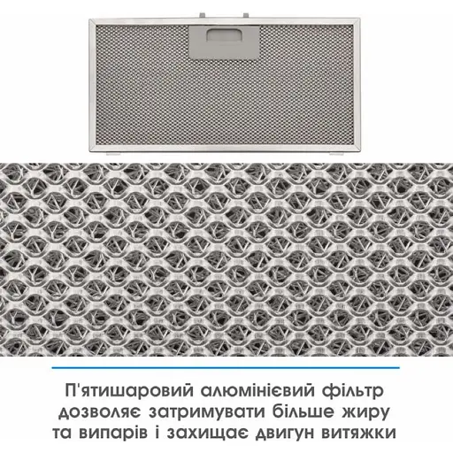 Витяжка ELEYUS GEMINI 1200 LED 52 WH - фото 3