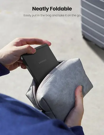 Тримач-підставка для мобільного телефона Ugreen LP247 Adjustable Portable Stand (80903) чорна - фото 5