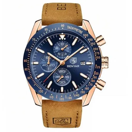 Чоловічий наручний годинник Benyar Extra - фото 3