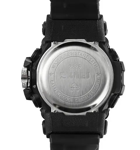 Часы мужские наручные спортивные Skmei 2226 Черный - фото 7