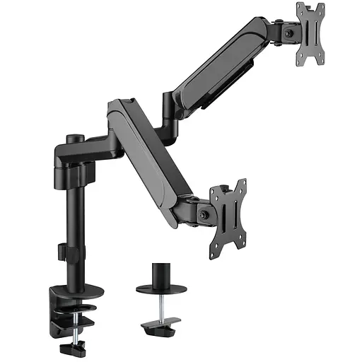 Настольный крепеж для двух мониторов OfficePro 17-32" Black (MA722B)