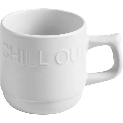Чашка Limited Edition Chillout 240 мл біла (YF6034-1)
