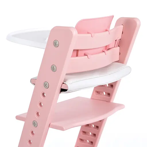 Стул для кормления ME 1101 STAGE экокожа Pink  - фото 5