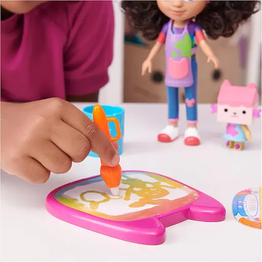 Ляльковий набір Габбі з набором для малювання та будиночком - фото 6