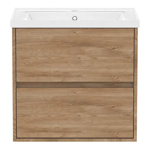 Тумба з умивальником Volle Teo 65 см дуб готланд 15-88-610Dr - фото 2