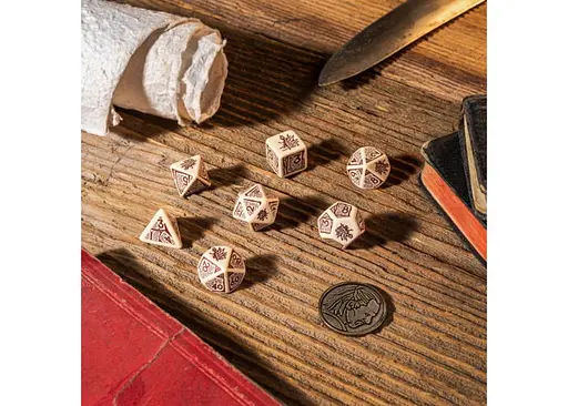 Набір кубиків The Witcher Dice Set. Vesemir - The Old Wolf , 7 шт. (SWVE01) - фото 3