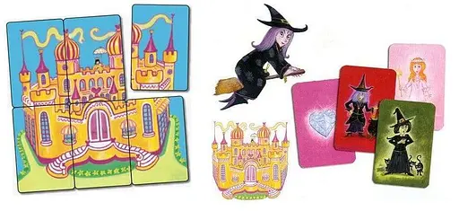 Настольная игра Djeco Построй замок (Diamoniak) (DJ05117) - фото 4