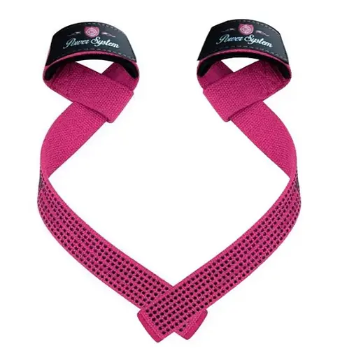 Лямки для тяги Power System PS-3420 G-Power Straps Pink (PS-3420_Pink) - фото 2