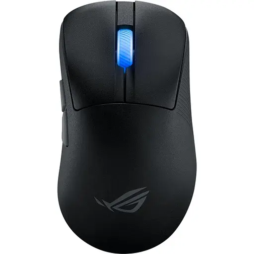 Бездротова миша ASUS ROG Keris II Ace RGB USB-A/WL/BT Black (90MP03N0-BMUA00) - фото 1