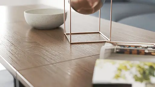 Стіл журнальний трансформер Куб Комбо Ferrum-decor 540x532x500 Чорний метал ДСП Дуб Сонома Трюфель 16 мм (FRD-105154) - фото 4