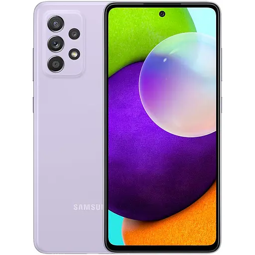 Смартфон Samsung Galaxy A52 (A525F) 128Gb Light Violet (SM-A525FLVDSEK) (Grade C) Seller Refurbished