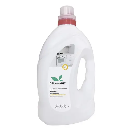 Засіб для миття кухні з ароматом лимону DeLaMark 4 л - фото 1