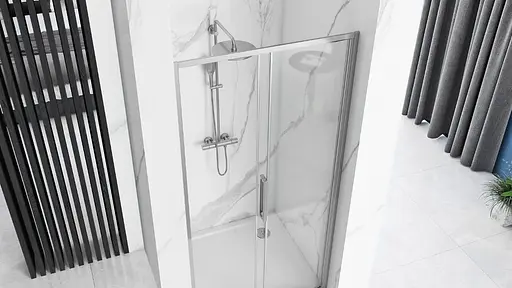 Душові двері Rea Rapid Slide 150 хром REA-K5605 - фото 6