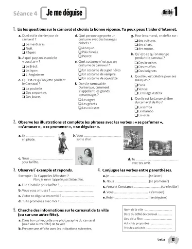 Merci! 2. A1. Cahier d`exercices - фото 7