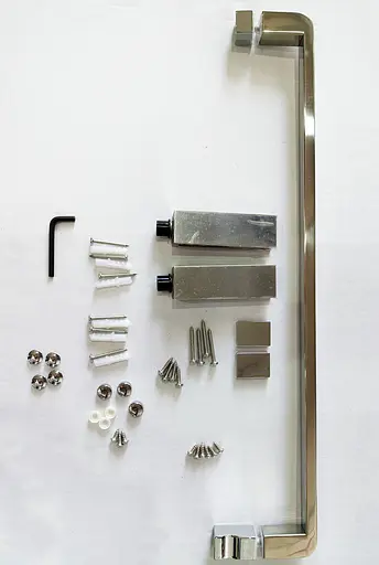 Душевая кабина без поддона Mixxus Premium Bevel SC01-90x90x195-TR хром прозрачное стекло 6 мм MI6863, Универсальная, прозрачная, хром - фото 4