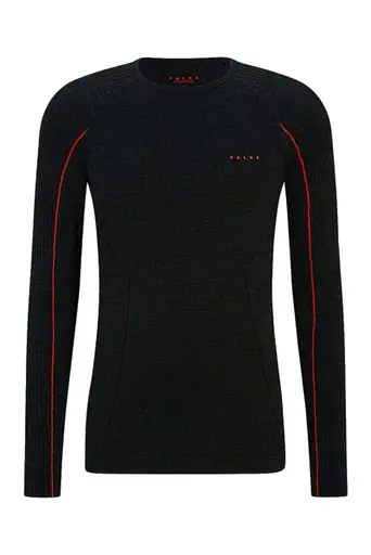 Термокофта Falke ESS Wool-Tech M Black-Red XXL (1097-33411-3008 XXL) - фото 4