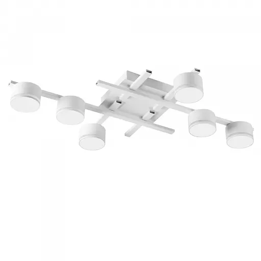 Світильник Videx під лампу 6xGX53 накладний Білий (VL-SPF31-6W) - фото 2